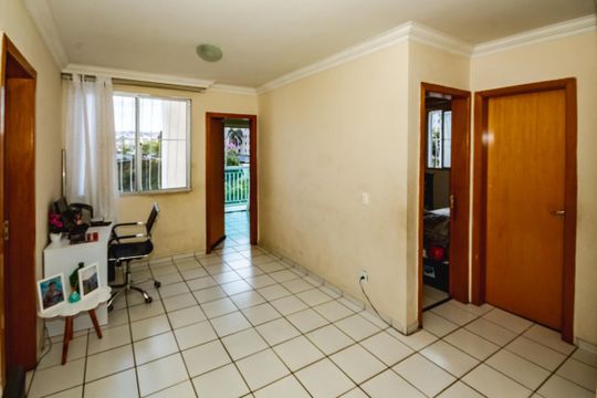 Sala de apartamento à venda com 3 quartos, 62m² em Parque São Pedro, Belo Horizonte
