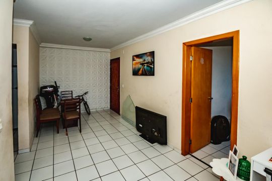 Sala de apartamento à venda com 3 quartos, 62m² em Parque São Pedro, Belo Horizonte