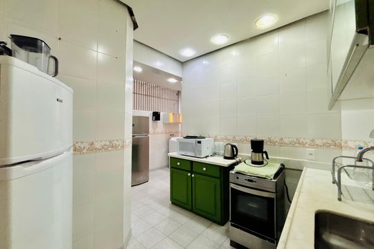 Cozinha de apartamento para alugar com 3 quartos, 129m² em Copacabana, Rio de Janeiro