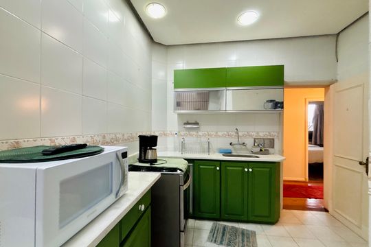 Cozinha de apartamento para alugar com 3 quartos, 129m² em Copacabana, Rio de Janeiro