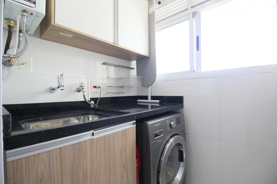 Área de Serviço de apartamento à venda com 2 quartos, 69m² em Vila Andrade, São Paulo