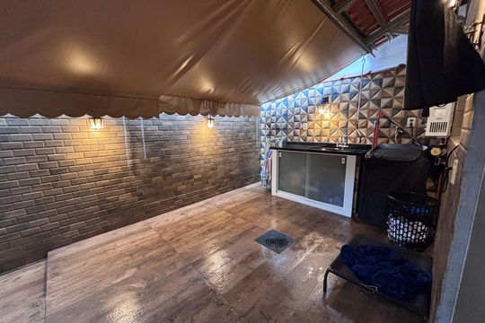 Área externa de casa de condomínio para alugar com 3 quartos, 84m² em Vargem Grande, Rio de Janeiro