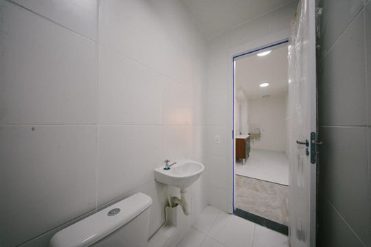 Banheiro de apartamento para alugar com 2 quartos, 33m² em Vila Silvia, São Paulo