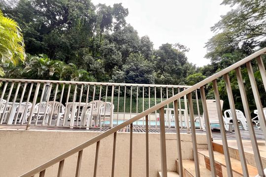 Área comum - Piscina de apartamento à venda com 1 quarto, 74m² em Lagoa, Rio de Janeiro