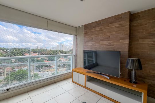 Sacada de apartamento à venda com 2 quartos, 72m² em Campo Belo, São Paulo