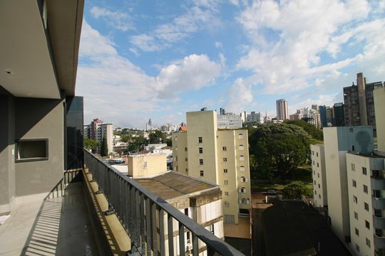 Sacada Gourmet de apartamento para alugar com 1 quarto, 53m² em Bigorrilho, Curitiba