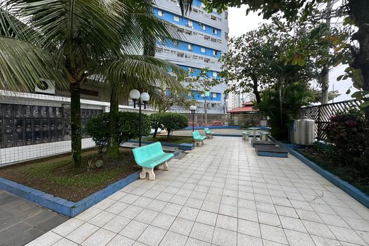 Área comum de apartamento para alugar com 1 quarto, 15m² em Gonzaguinha, São Vicente