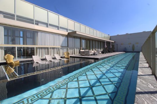 Área Comum - Piscina de kitnet/studio à venda com 1 quarto, 30m² em Indianópolis, São Paulo