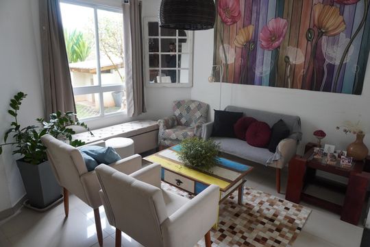 Sala Íntima de casa de condomínio para alugar com 4 quartos, 183m² em Tamboré, Santana de Parnaíba