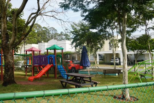 Área comum - Playground de casa de condomínio para alugar com 4 quartos, 183m² em Tamboré, Santana de Parnaíba