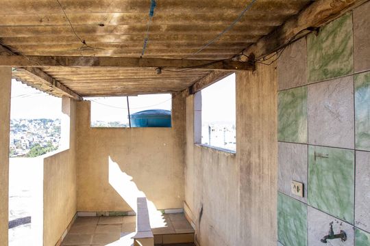 Área de Serviço de casa para alugar com 1 quarto, 48m² em Eldorado, Diadema