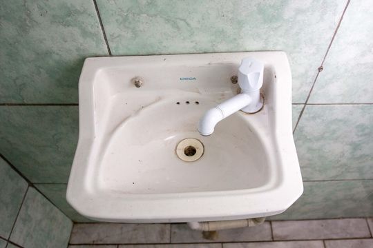 Banheiro de casa para alugar com 1 quarto, 38m² em Eldorado, Diadema