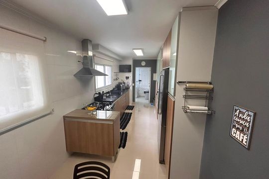 Cozinha de apartamento à venda com 3 quartos, 178m² em Mooca, São Paulo
