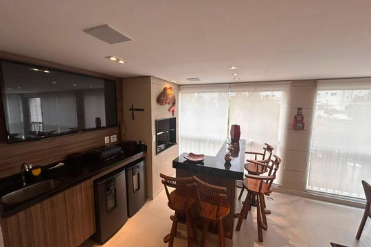 Cozinha de apartamento à venda com 3 quartos, 178m² em Mooca, São Paulo