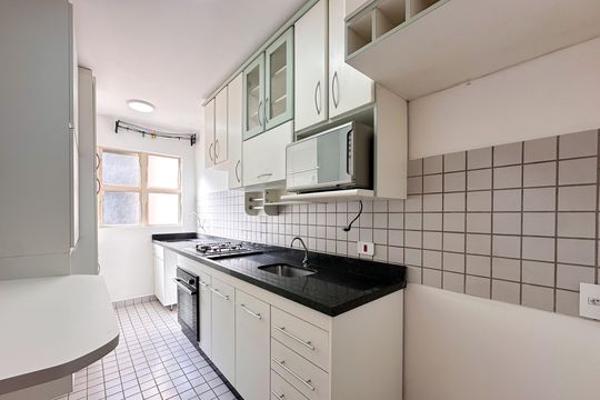 Cozinha de apartamento para alugar com 3 quartos, 65m² em Baeta Neves, São Bernardo do Campo