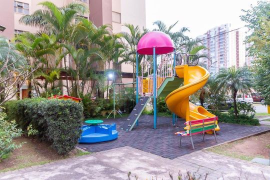 Área comum - Playground de apartamento para alugar com 3 quartos, 65m² em Baeta Neves, São Bernardo do Campo