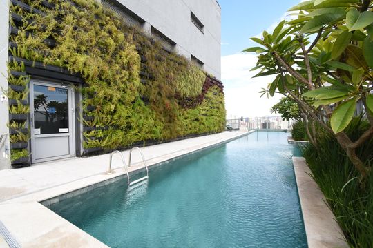 Área comum de apartamento à venda com 3 quartos, 137m² em Centro, Curitiba