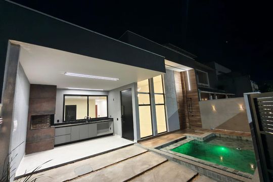 Área comum de casa de condomínio para alugar com 3 quartos, 145m² em Vargem Pequena, Rio de Janeiro