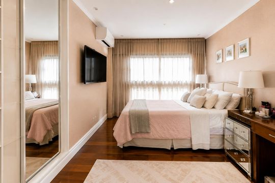 Quarto de apartamento à venda com 3 quartos, 164m² em Cerqueira César, São Paulo