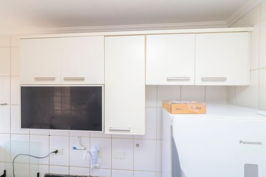 Cozinha - Armários de apartamento à venda com 2 quartos, 45m² em Jardim Itapemirim, São Paulo