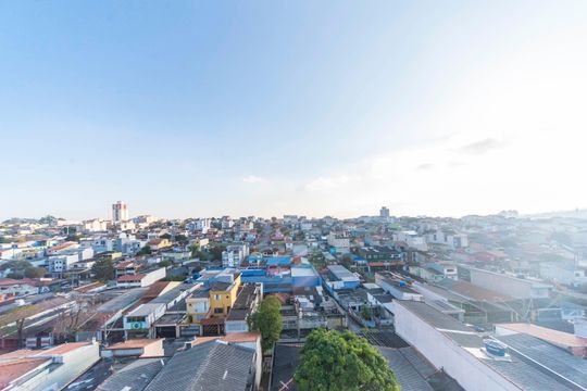 Vista da Varanda e Área de serviço de apartamento à venda com 3 quartos, 106m² em Jardim Santo Alberto, Santo André