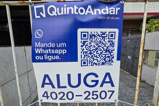 QR de casa para alugar com 1 quarto, 50m² em Vila Caiçara, Praia Grande