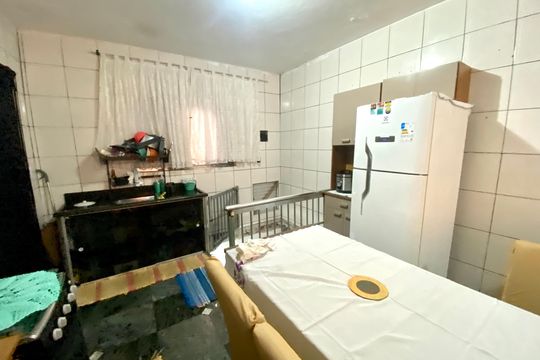 Cozinha de casa para alugar com 1 quarto, 120m² em Jardim Leblon, Guarulhos