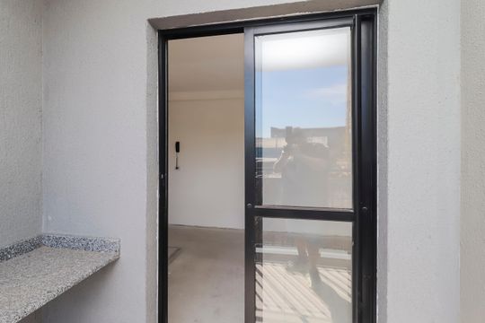 Varanda da Sala de apartamento à venda com 2 quartos, 46m² em Parada Xv de Novembro, São Paulo