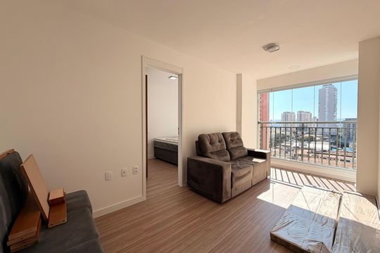 Sala de apartamento para alugar com 1 quarto, 43m² em Tatuapé, São Paulo