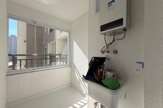 Área de serviço de apartamento para alugar com 1 quarto, 43m² em Tatuapé, São Paulo
