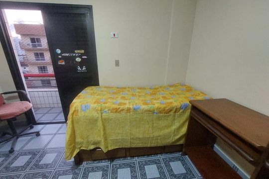 Quarto de apartamento para alugar com 2 quartos, 96m² em Vila Caiçara, Praia Grande