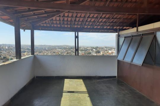 Área externa de apartamento à venda com 3 quartos, 130m² em Amazonas, Contagem
