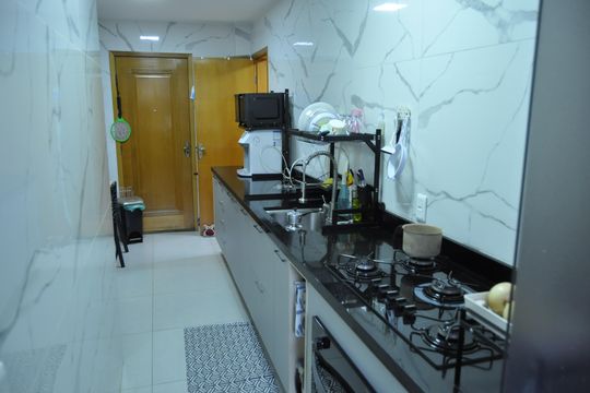 Cozinha de apartamento à venda com 2 quartos, 76m² em Méier, Rio de Janeiro