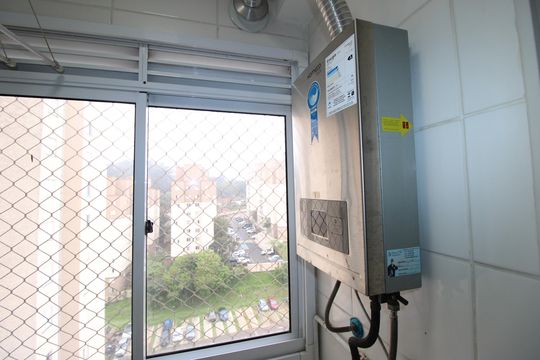 Área de Serviço de apartamento à venda com 2 quartos, 45m² em Conjunto Residencial José Bonifácio, São Paulo