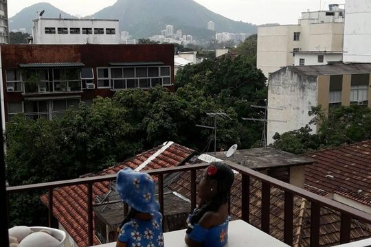 Varanda da Sala de apartamento à venda com 1 quarto, 58m² em Gávea, Rio de Janeiro