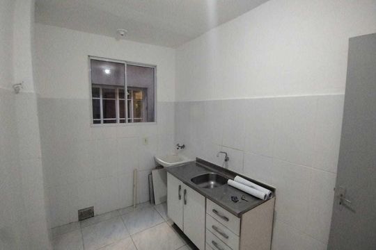 Cozinha de apartamento para alugar com 1 quarto, 45m² em Vacchi, Sapucaia do Sul