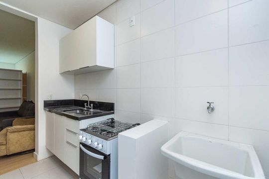Área de serviço de kitnet/studio para alugar com 1 quarto, 32m² em Centro, Sapucaia do Sul