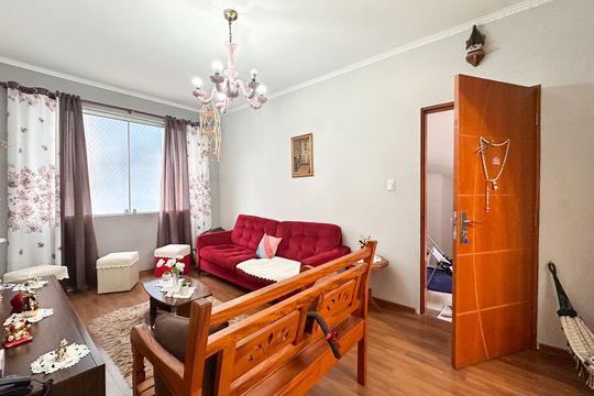 Sala de apartamento à venda com 1 quarto, 50m² em Centro, São Bernardo do Campo