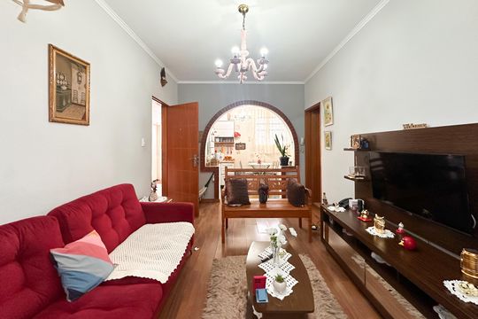 Sala de apartamento à venda com 1 quarto, 50m² em Centro, São Bernardo do Campo