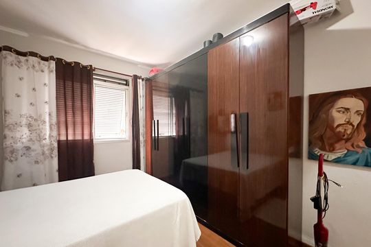 Quarto de apartamento à venda com 1 quarto, 50m² em Centro, São Bernardo do Campo