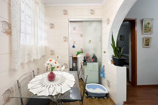 Cozinha de apartamento à venda com 1 quarto, 50m² em Centro, São Bernardo do Campo