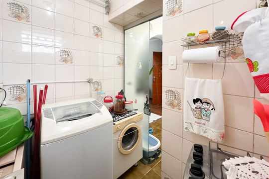 Área de Serviço de apartamento à venda com 1 quarto, 50m² em Centro, São Bernardo do Campo