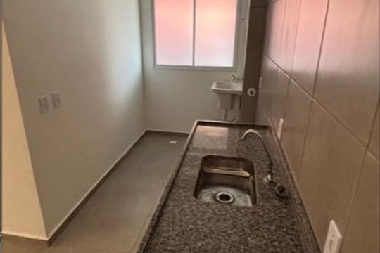 Cozinha de apartamento para alugar com 2 quartos, 47m² em Jardim Sao Luiz, Embu das Artes