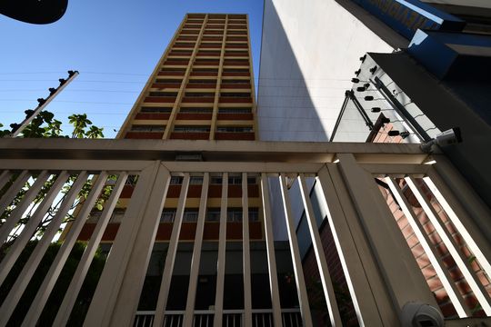 Fachada do Prédio de kitnet/studio para alugar com 1 quarto, 52m² em Centro, Campinas