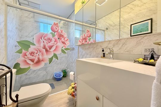 Banheiro Social  de apartamento à venda com 2 quartos, 87m² em Santo Amaro, São Paulo