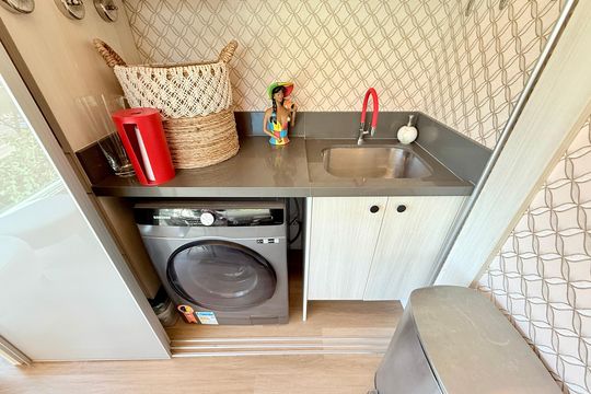 Área de Serviço de apartamento à venda com 2 quartos, 87m² em Santo Amaro, São Paulo