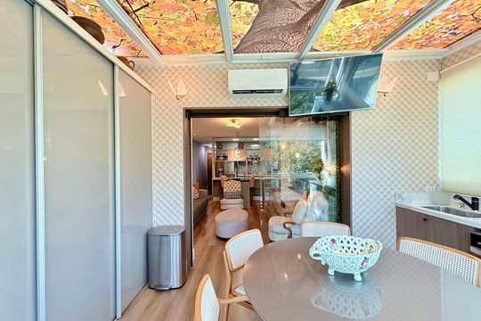 Varanda de apartamento à venda com 2 quartos, 87m² em Santo Amaro, São Paulo