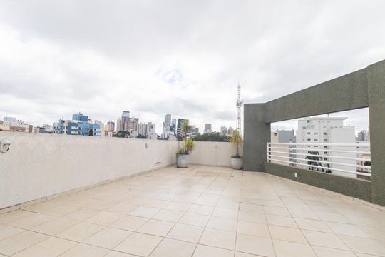 Terraço de apartamento para alugar com 1 quarto, 35m² em Alto da Glória, Curitiba