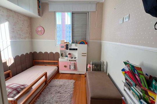 Quarto 4 de apartamento para alugar com 3 quartos, 62m² em Vila Mangalot, São Paulo