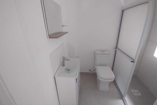 Banheiro de apartamento para alugar com 1 quarto, 40m² em Nova Sapucaia, Sapucaia do Sul